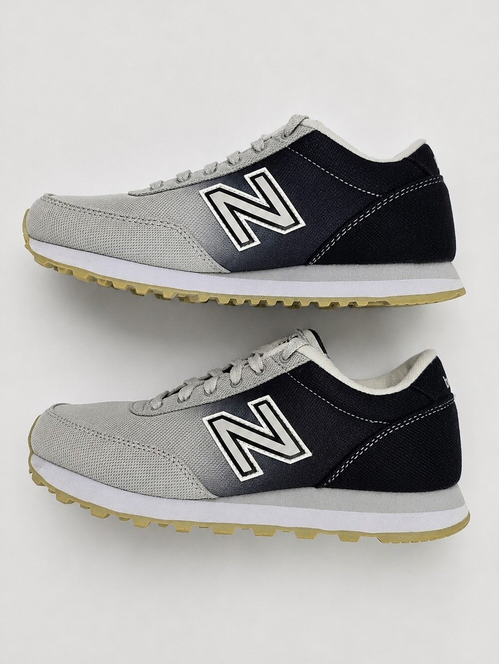 New Balance 501 Gray Black Low Top Sneakers Womens 9 Casual Running Athletic - Picture 5 of 14